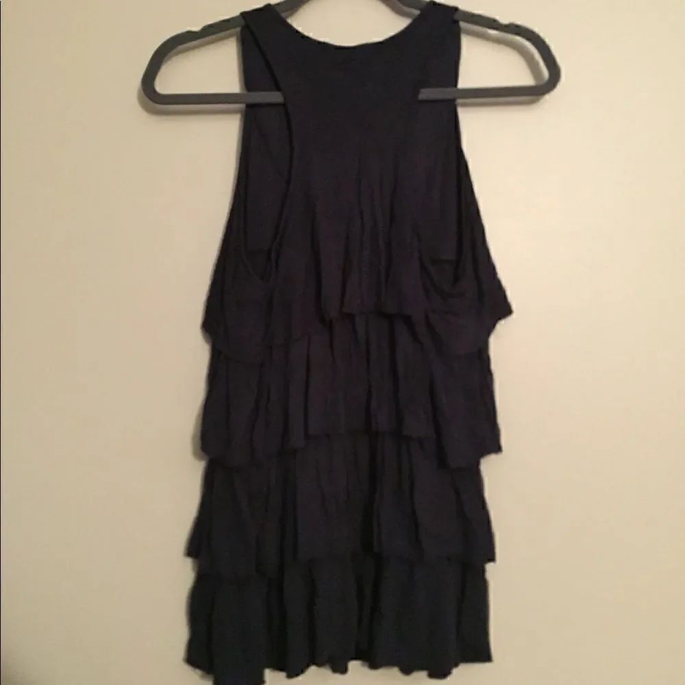 Beaded & Ruffle Forever 21 Tank Top - Picture 3 of 7
